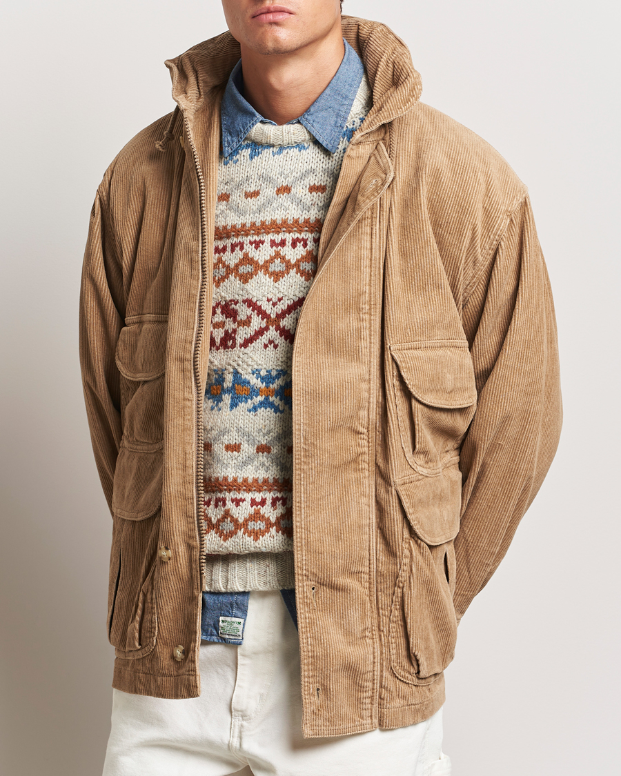 Homme | Manteaux Et Vestes | BEAMS PLUS | Corduroy Field Coat Khaki