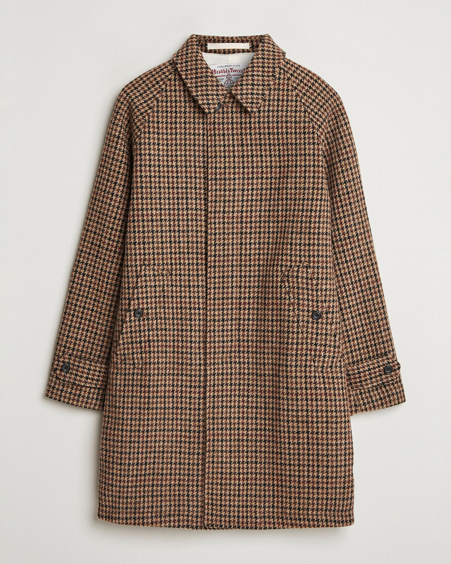 Homme | Manteaux Et Vestes | BEAMS PLUS | Balmacaan Tweed Coat Gun Club Check