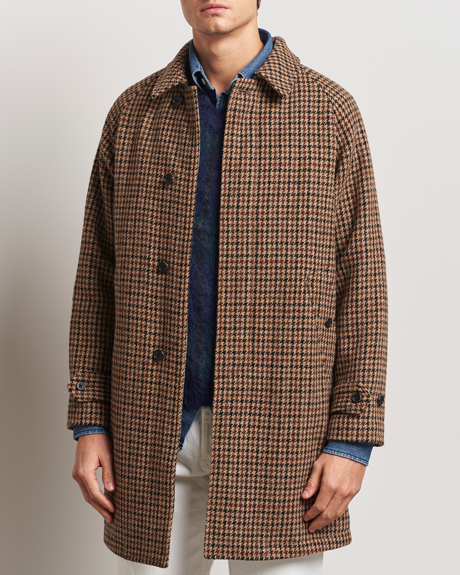 Homme | Manteaux Et Vestes | BEAMS PLUS | Balmacaan Tweed Coat Gun Club Check