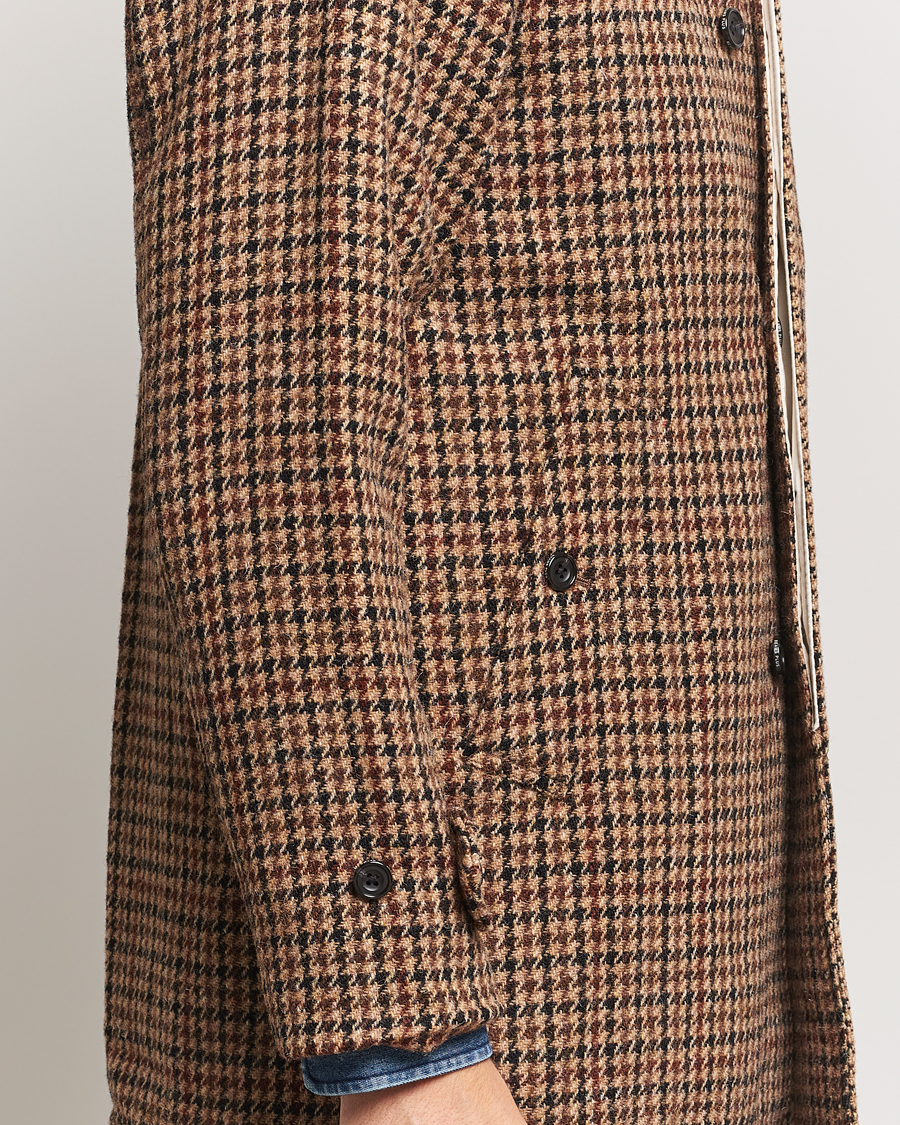 Homme | Manteaux Et Vestes | BEAMS PLUS | Balmacaan Tweed Coat Gun Club Check