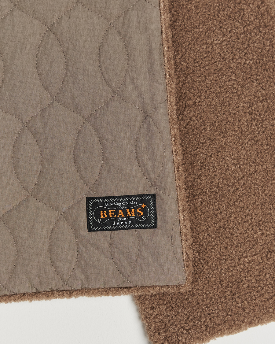 Homme | BEAMS PLUS Muffler Boa Quilt Khaki | BEAMS PLUS | Muffler Boa Quilt Khaki
