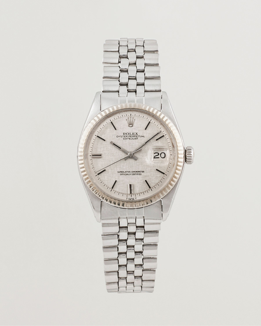 Homme | Rolex Pre-Owned Datejust 1601 Silver | Rolex Pre-Owned | Datejust 1601 Silver