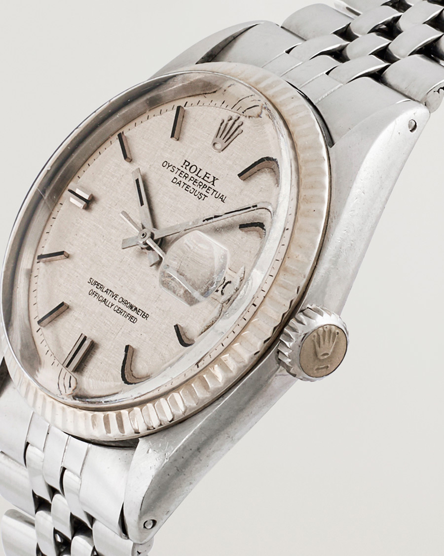 Homme | Rolex Pre-Owned Datejust 1601 Silver | Rolex Pre-Owned | Datejust 1601 Silver