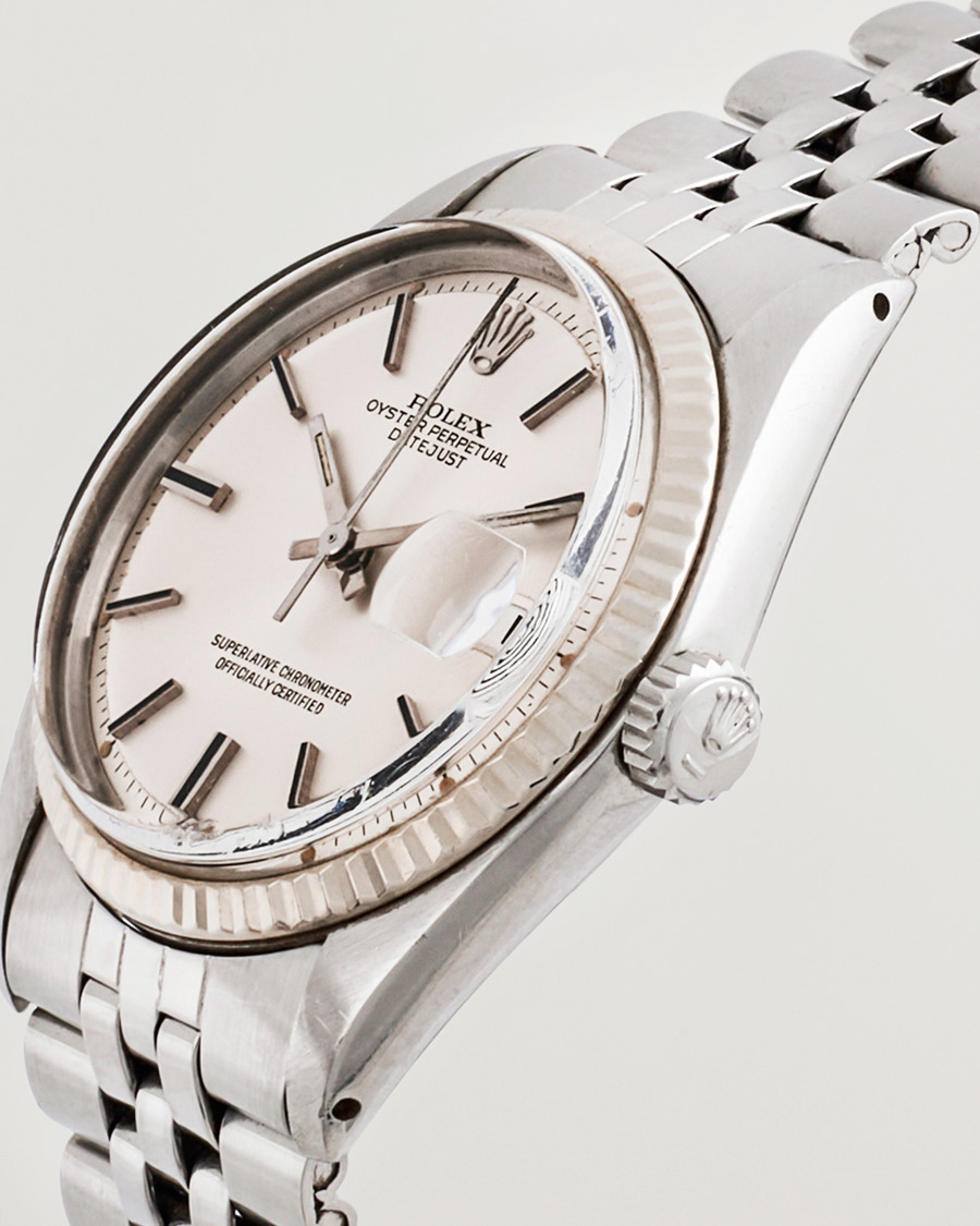 Homme | Rolex Pre-Owned Datejust 1601 Silver | Rolex Pre-Owned | Datejust 1601 Silver