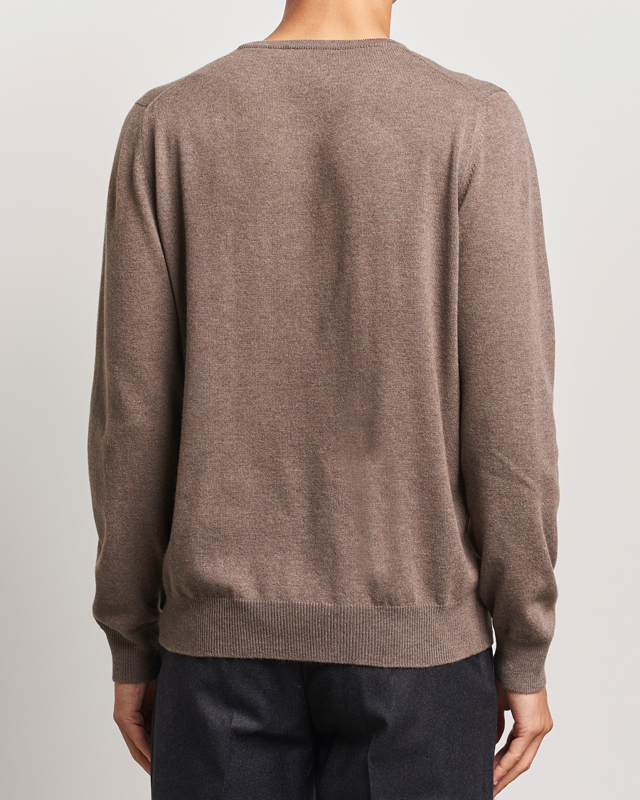 Homme | Pulls Et Tricots | Gran Sasso | Wool/Cashmere Crew Neck Light Brown
