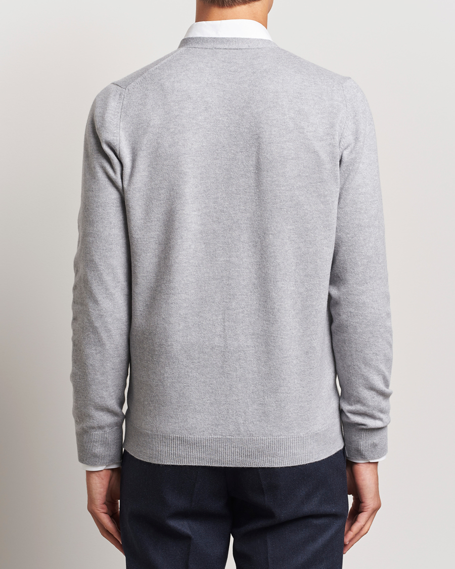 Homme | Pulls Et Tricots | Gran Sasso | Wool/Cashmere Cardigan Light Grey