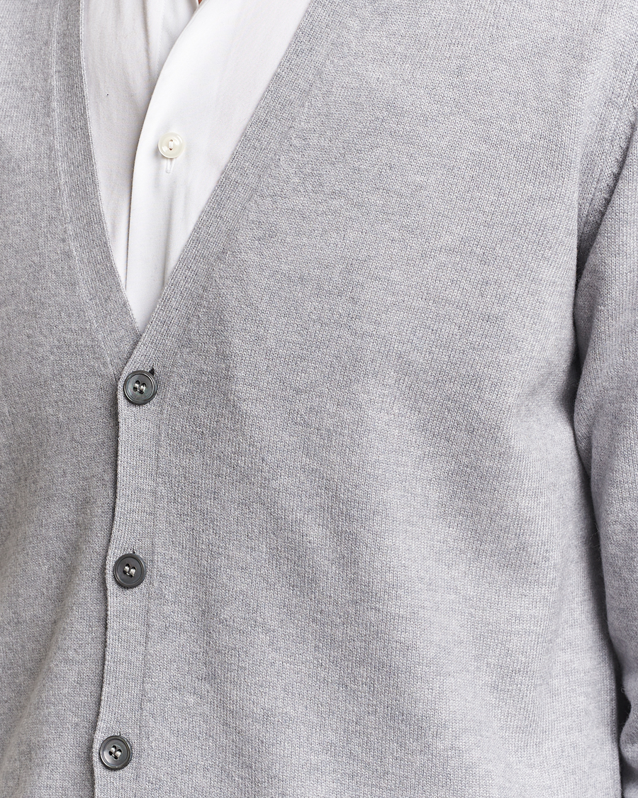 Homme | Pulls Et Tricots | Gran Sasso | Wool/Cashmere Cardigan Light Grey