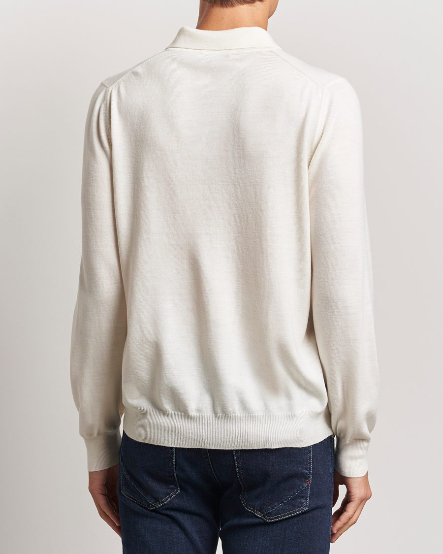 Homme | Pulls Et Tricots | Gran Sasso | Merino Fashion Fit Polo Cream