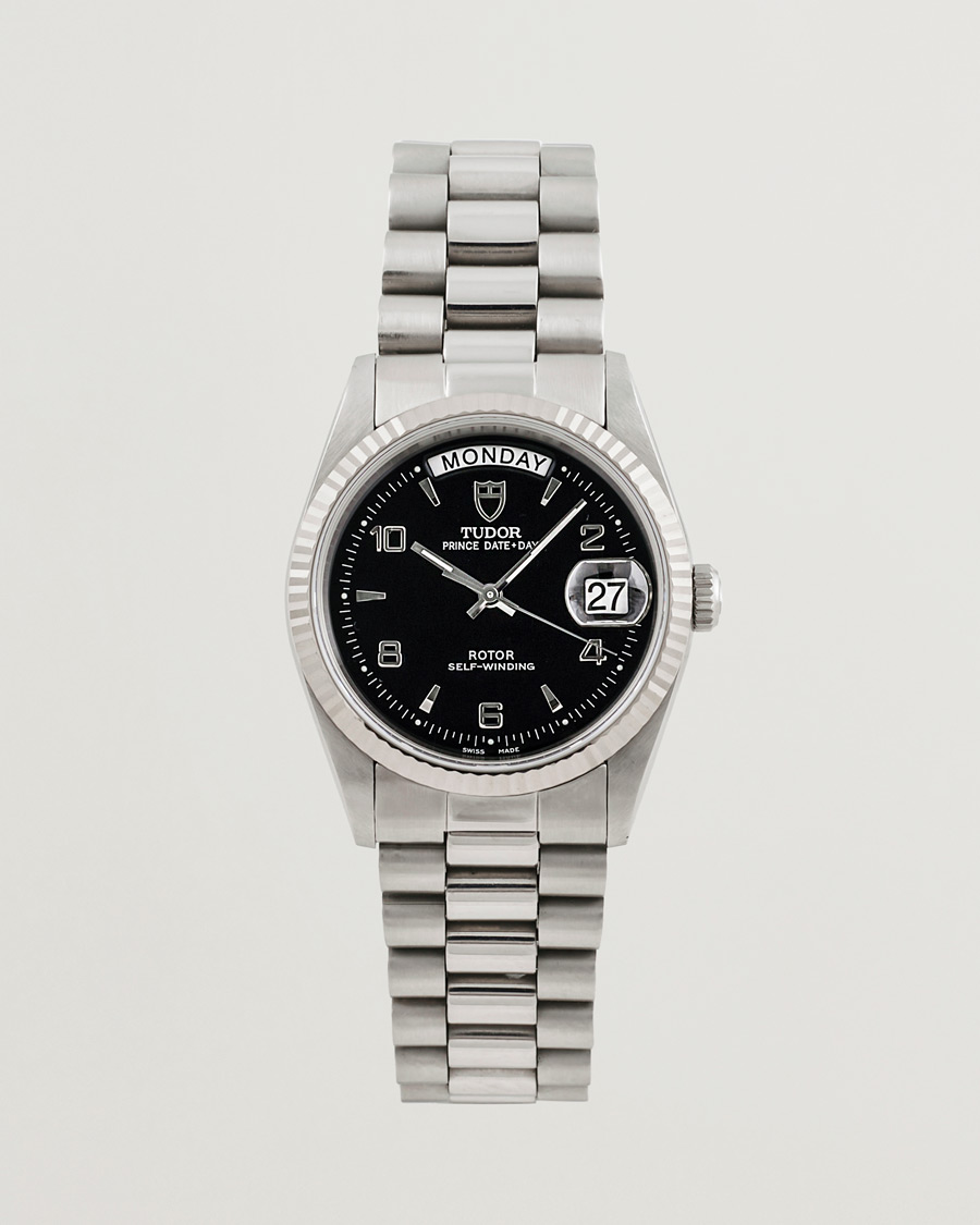 Homme | Tudor Pre-Owned Date Day 76214 Silver | Tudor Pre-Owned | Date Day 76214 Silver