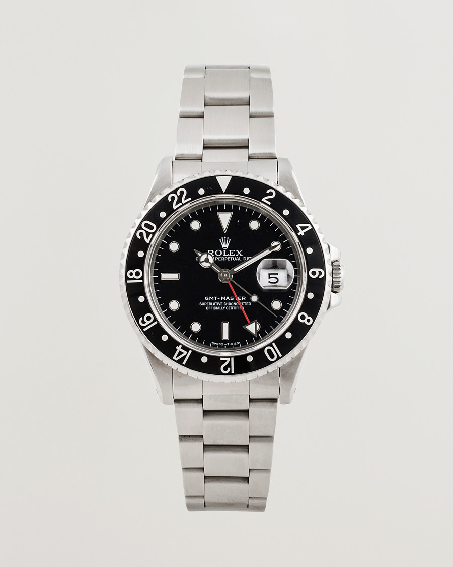Homme | Rolex Pre-Owned Gmt-Master 16700 Silver | Rolex Pre-Owned | Gmt-Master 16700 Silver
