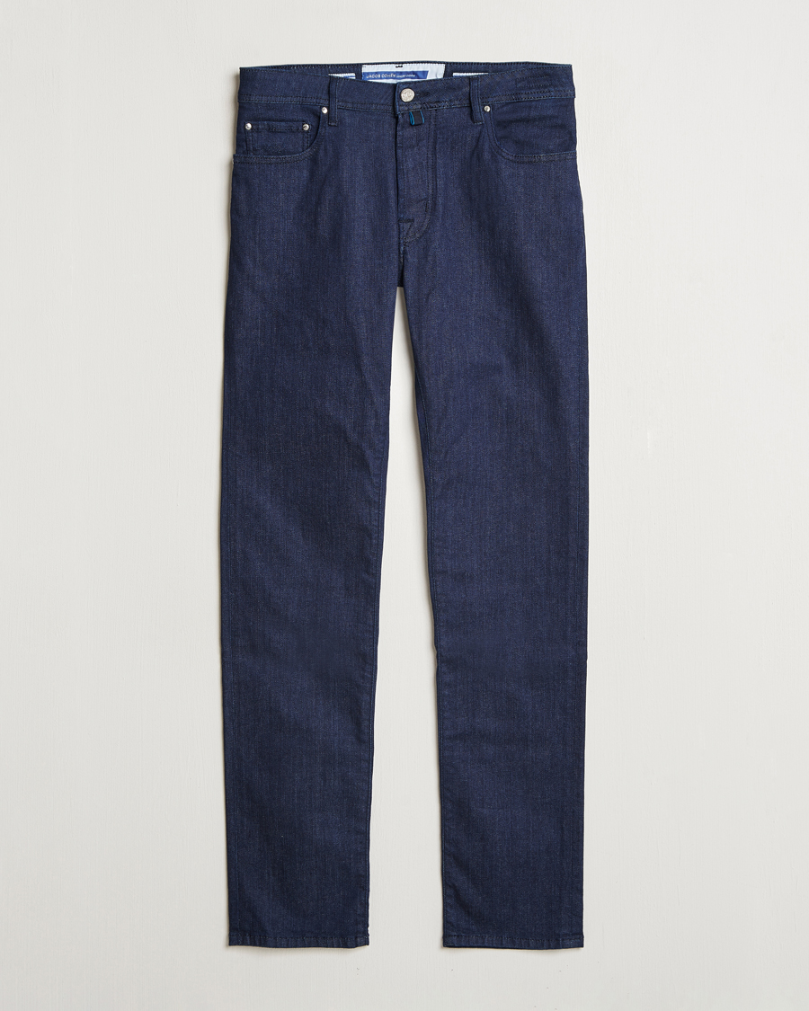 Homme | Jeans | Jacob Cohën | Bard 688 Slim Fit Stretch Jeans Dark Tonal Wash