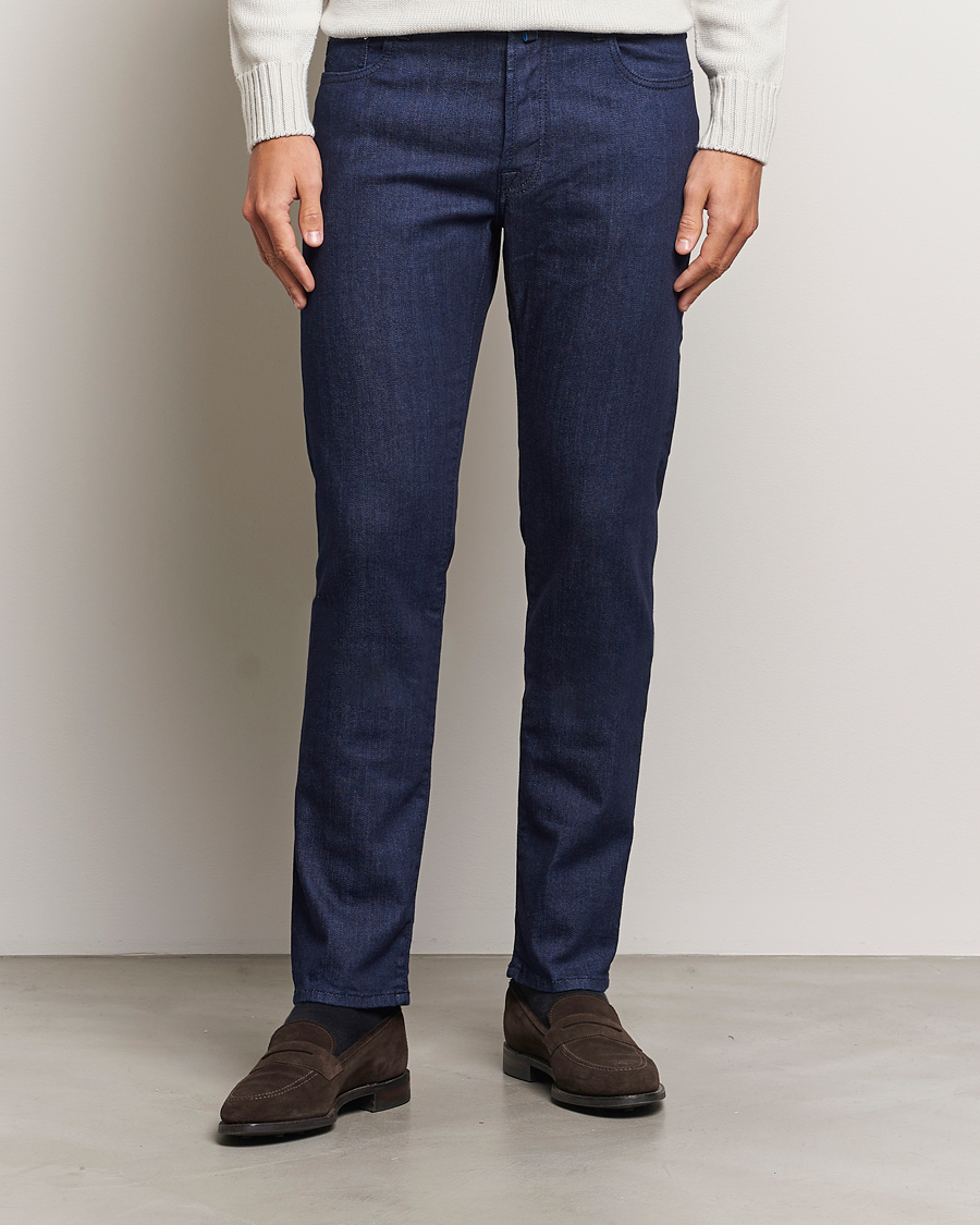 Homme | Jeans | Jacob Cohën | Bard 688 Slim Fit Stretch Jeans Dark Tonal Wash