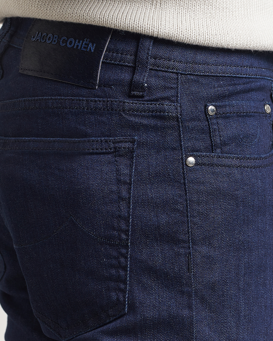 Homme | Jeans | Jacob Cohën | Bard 688 Slim Fit Stretch Jeans Dark Tonal Wash