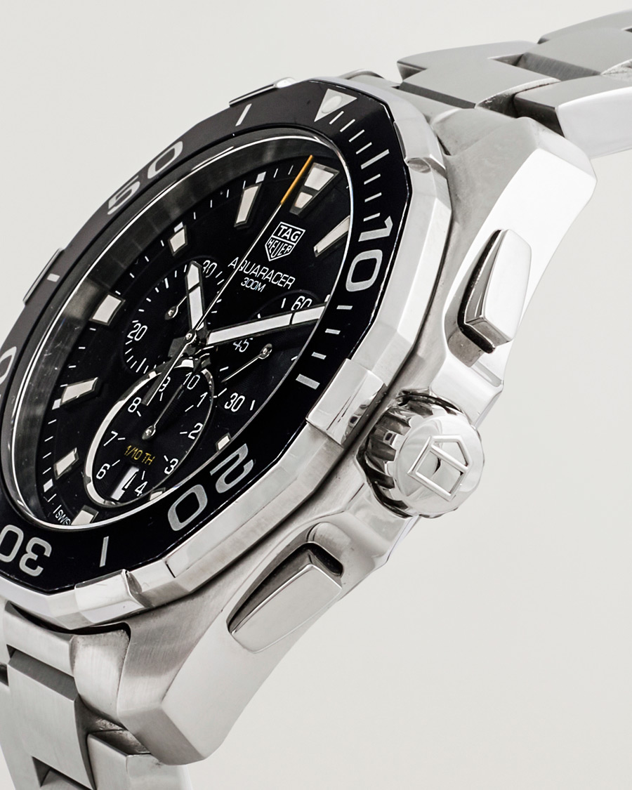 Homme | Tag Heuer Pre-Owned Aquaracer Chrono Silver | Tag Heuer Pre-Owned | Aquaracer Chrono Silver