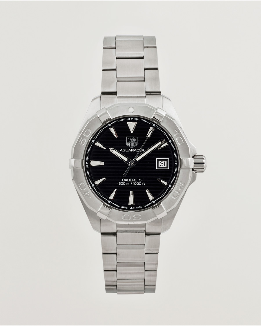 Homme | Tag Heuer Pre-Owned Aquaracer Caliber 5 Silver | Tag Heuer Pre-Owned | Aquaracer Caliber 5 Silver