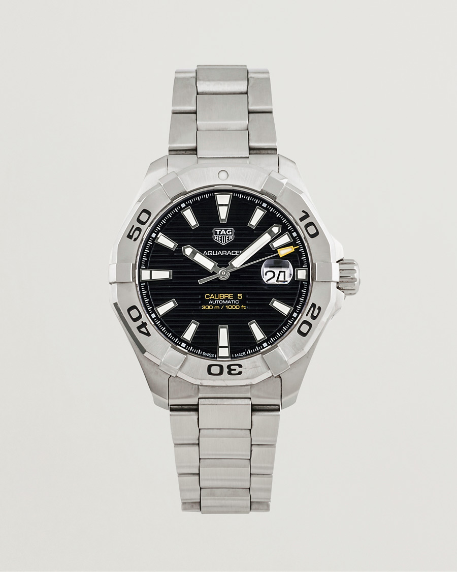 Homme | Tag Heuer Pre-Owned Aquaracer Caliber 5 Silver | Tag Heuer Pre-Owned | Aquaracer Caliber 5 Silver