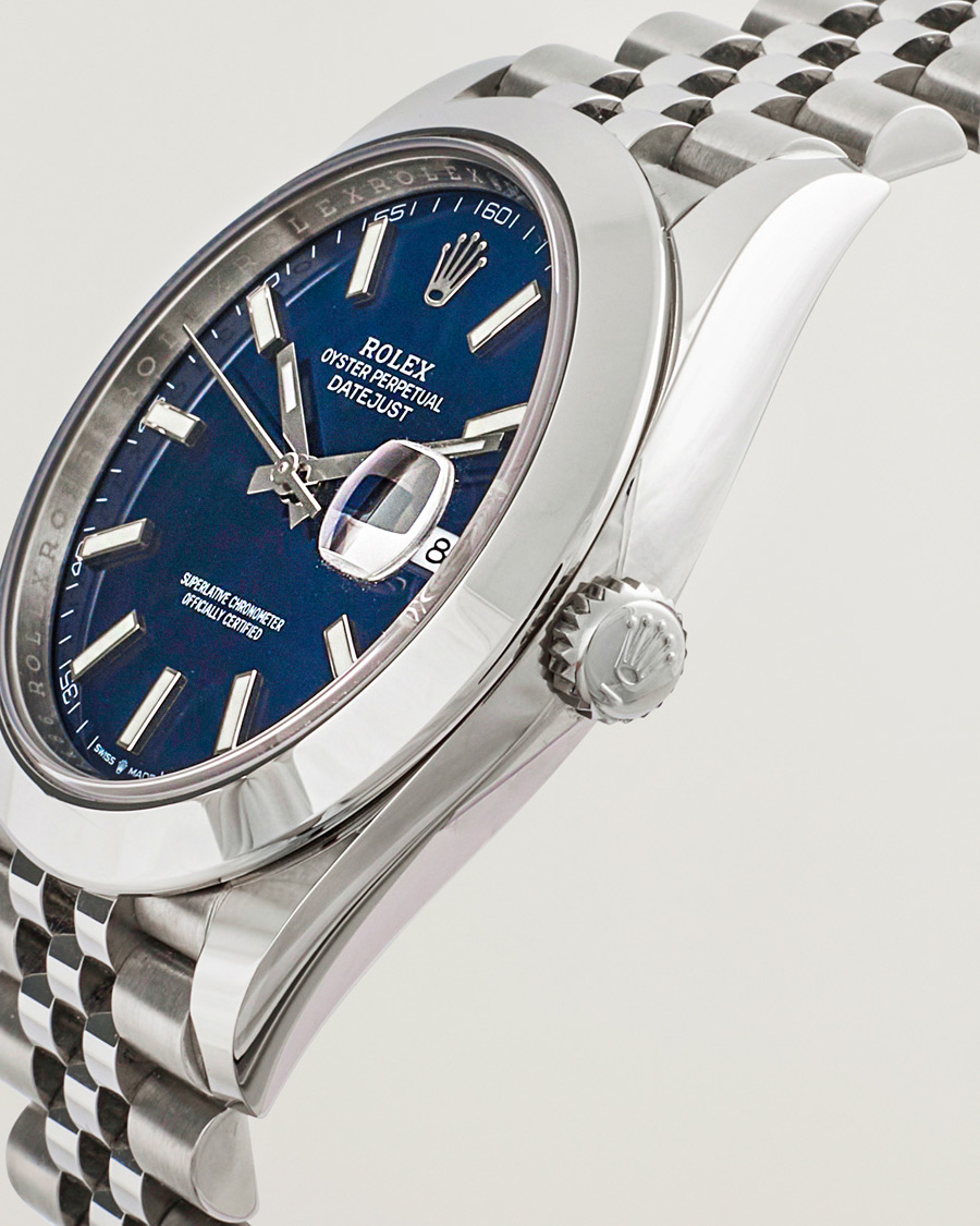 Homme | Rolex Pre-Owned Datejust 41 Silver | Rolex Pre-Owned | Datejust 41 Silver