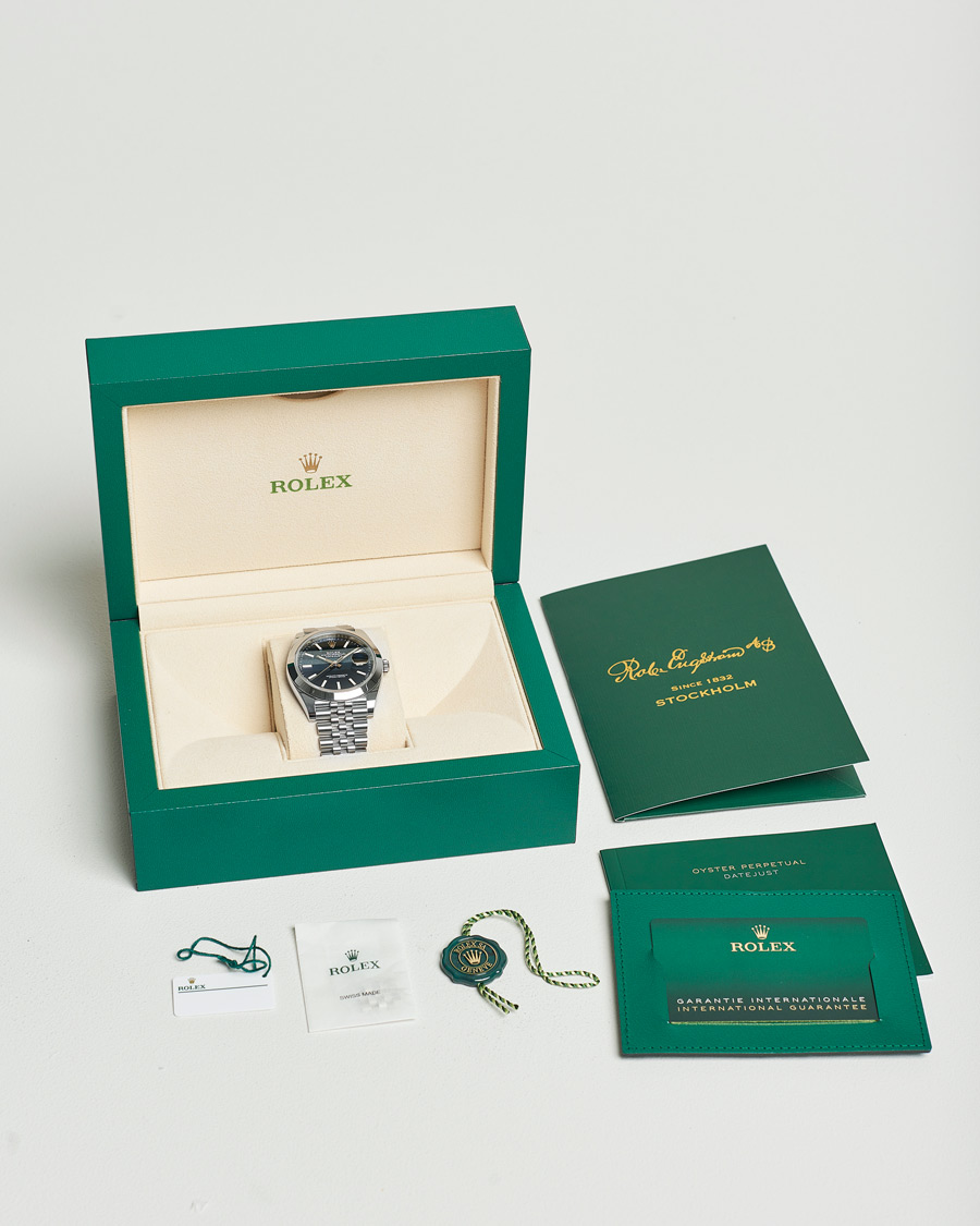 Homme | Rolex Pre-Owned Datejust 41 Silver | Rolex Pre-Owned | Datejust 41 Silver