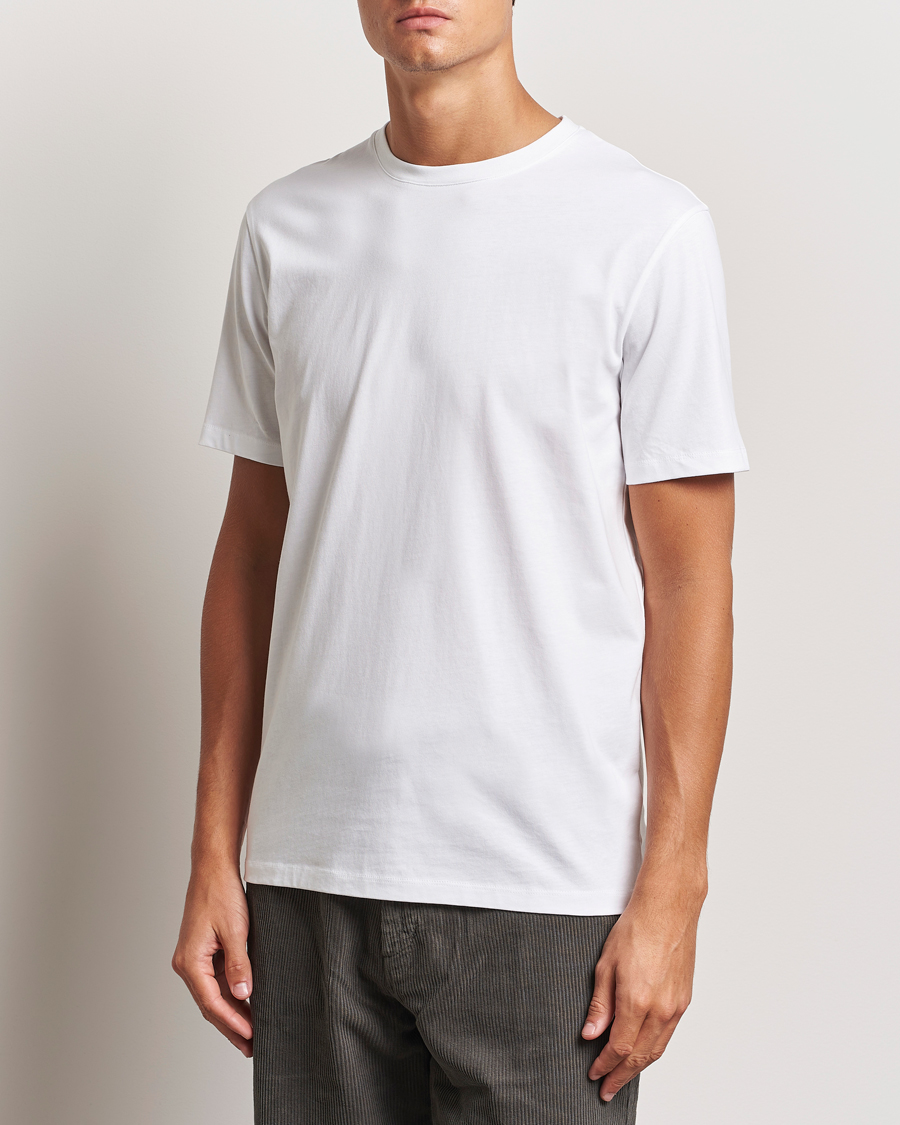 Homme | T-shirts | A Day's March | Midweight T-Shirt White