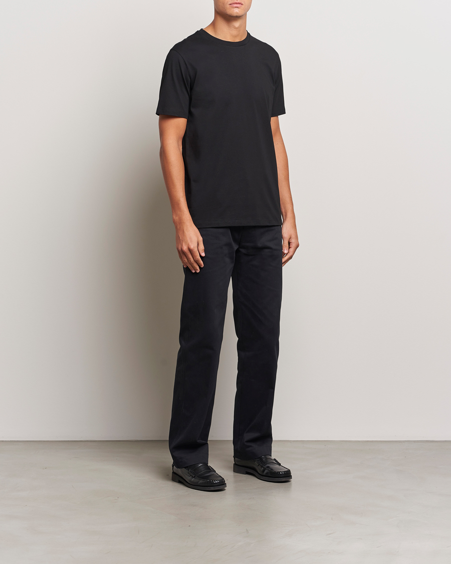 Homme | T-shirts | A Day's March | Midweight T-Shirt Black