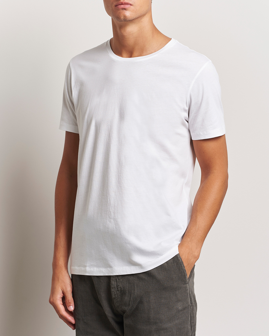 Homme | T-shirts | A Day's March | Lightweight T-Shirt White