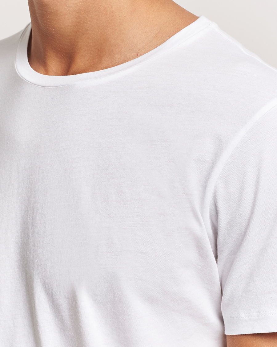 Homme | T-shirts | A Day's March | Lightweight T-Shirt White