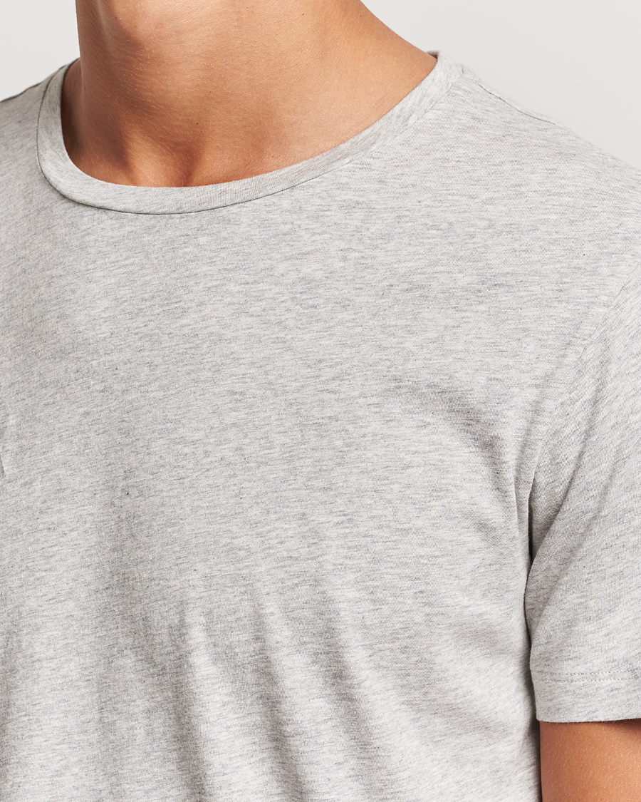 Homme | T-shirts | A Day's March | Lightweight T-Shirt Grey Melange