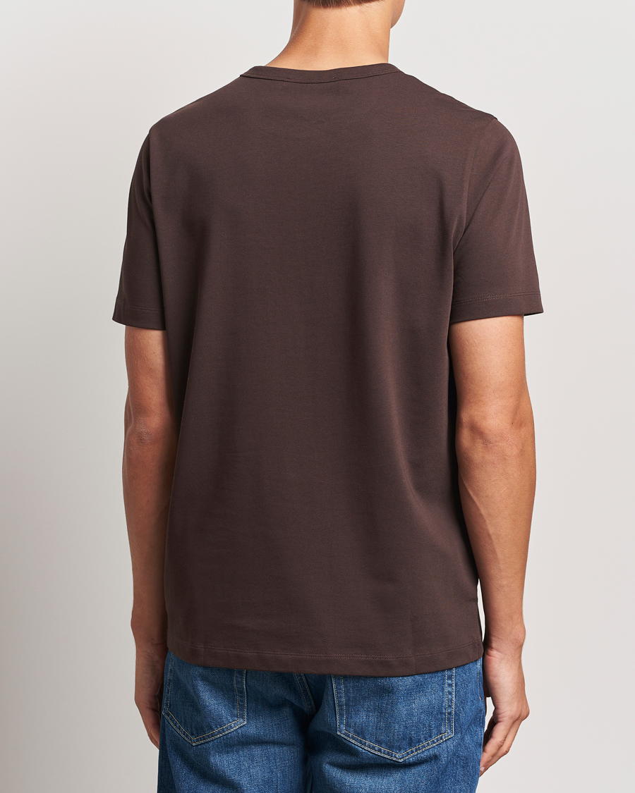 Homme | T-shirts | A Day's March | Heavyweight T-Shirt Dark Chocolate