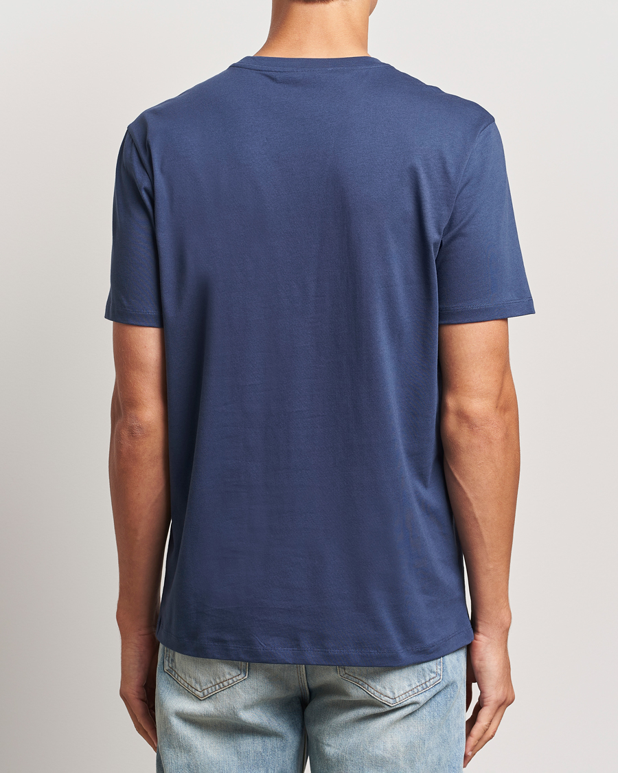 Homme | T-shirts | A Day's March | Midweight T-Shirt Brewers Blue