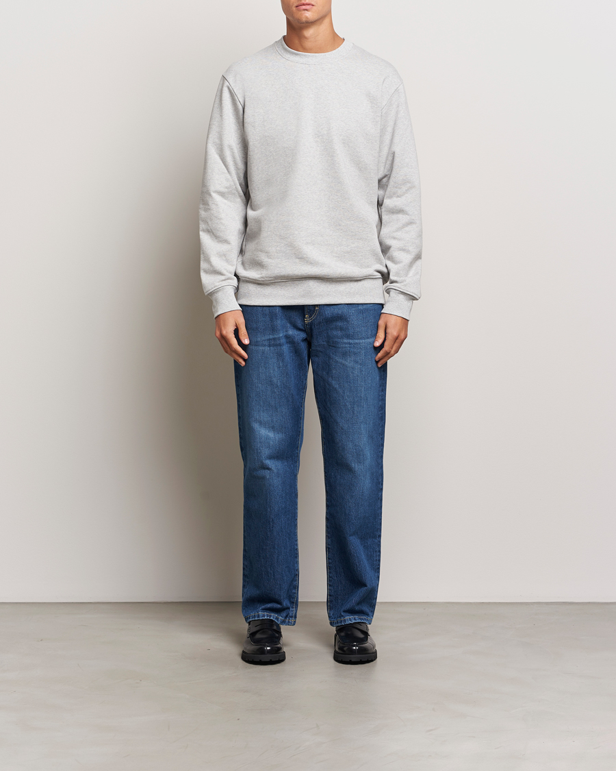 Homme | Pulls Et Tricots | A Day's March | Etienne Sweatshirt Grey Melange