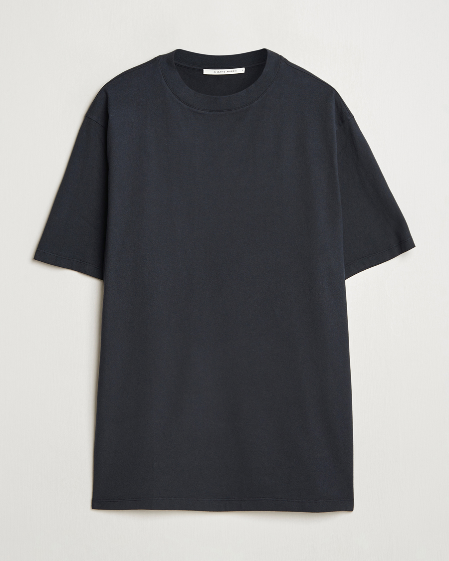 Homme | T-shirts | A Day's March | Tron Relaxed T-Shirt Black
