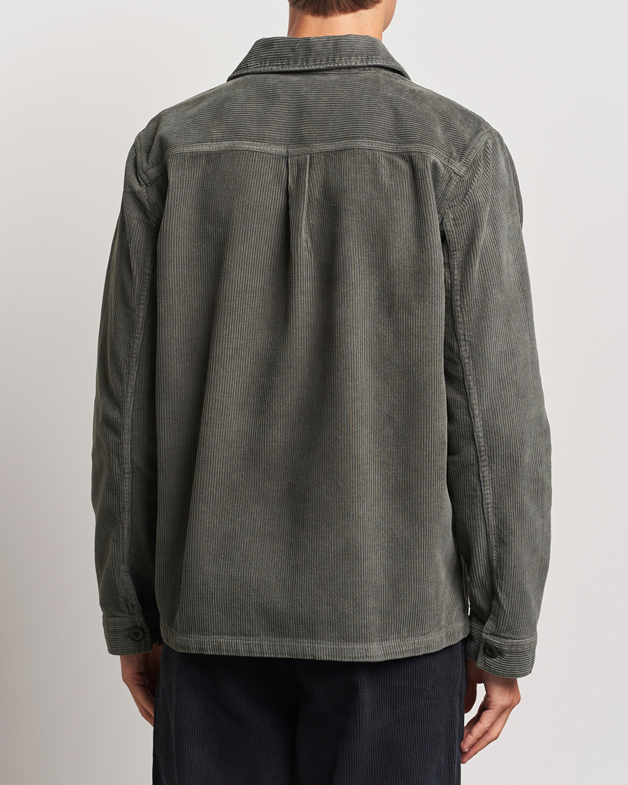 Homme | Chemises | A Day's March | Telford Corduroy Overshirt Olive