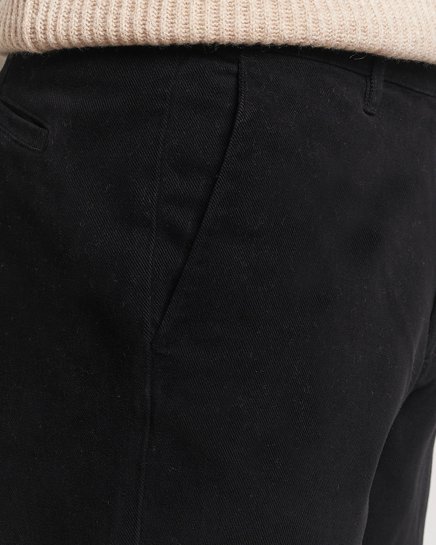 Homme | Pantalons | A Day's March | Miller Cotton/Lyocell Trousers Black