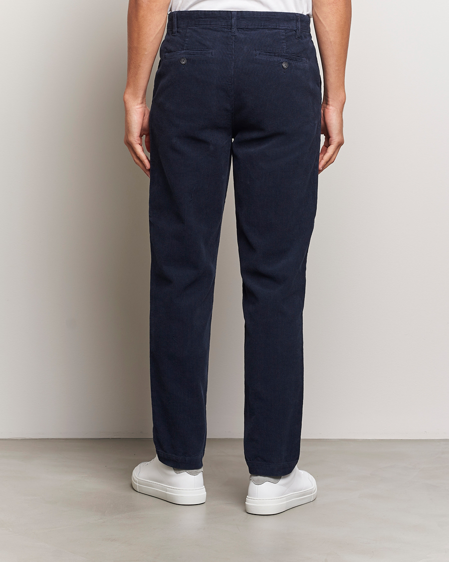 Homme | Pantalons | A Day's March | Miller Corduroy Trousers Navy