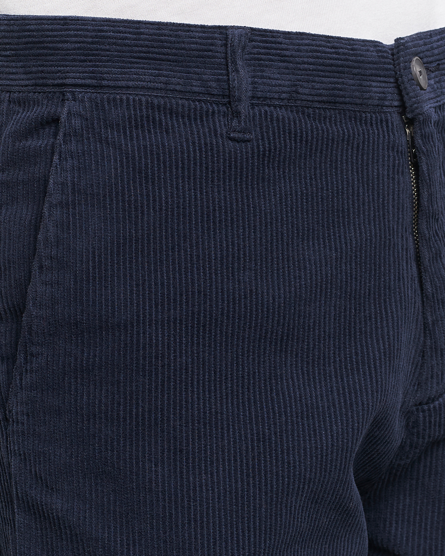 Homme | Pantalons | A Day's March | Miller Corduroy Trousers Navy