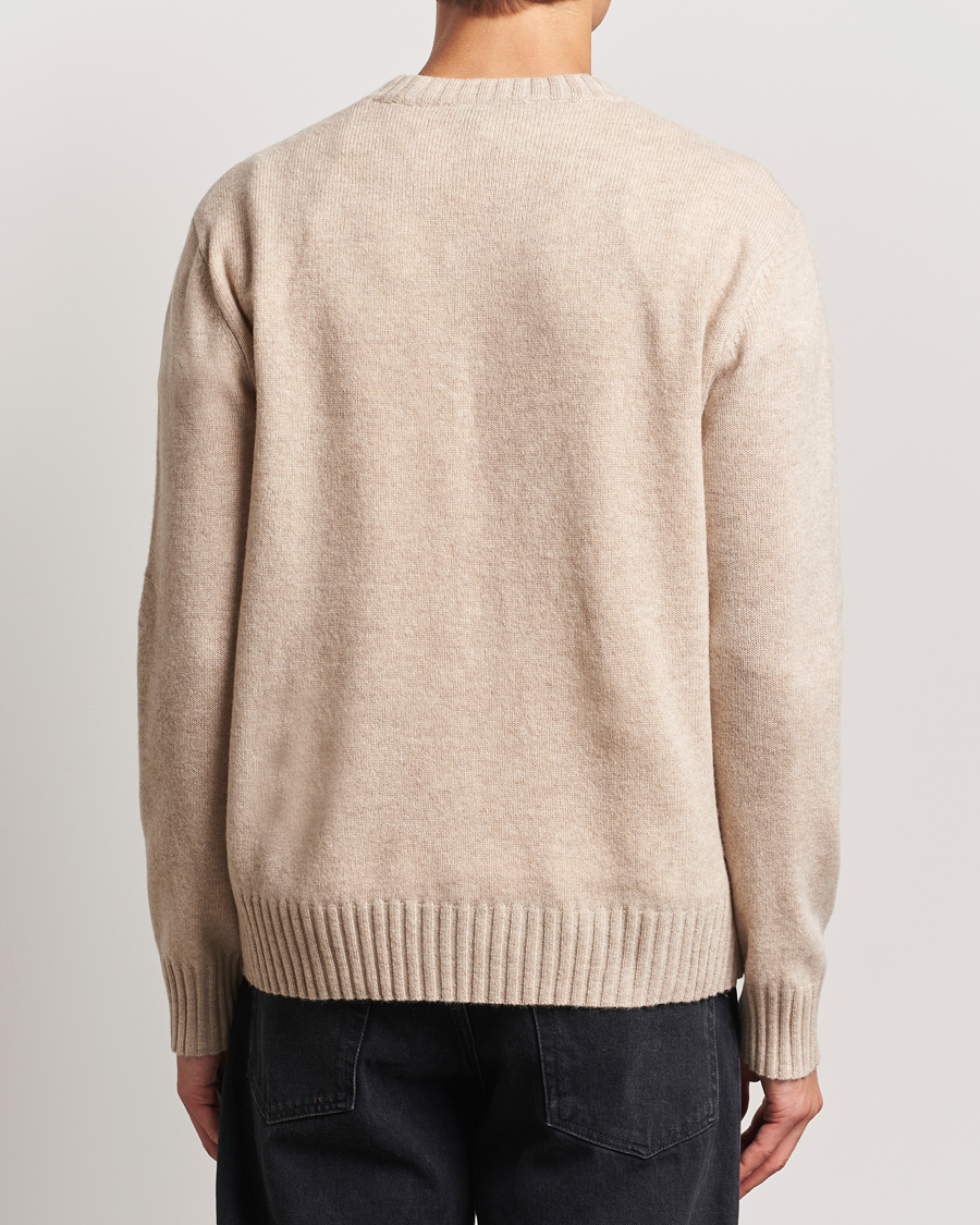 Homme | Pulls Et Tricots | A Day's March | Marlow Lambswool Crew Sand Melange