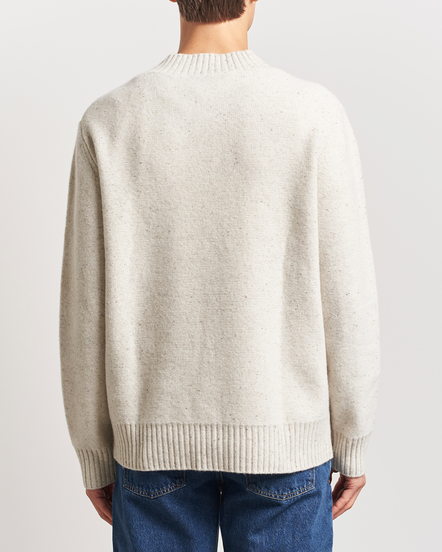 Homme | Pulls Et Tricots | A Day's March | Stanley Boiled Merino V-Neck Sweater Snow