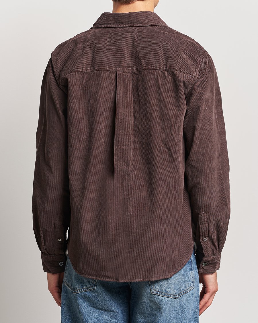 Homme | Chemises | A Day's March | Denver Corduroy Shirt Chocolate