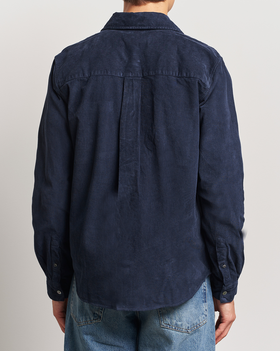 Homme | Chemises | A Day's March | Denver Corduroy Shirt Navy