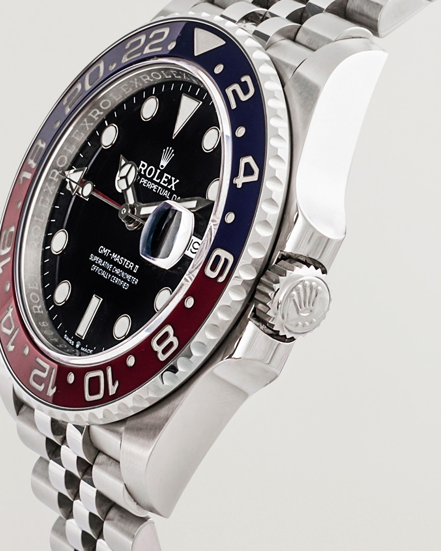 Homme | Rolex Pre-Owned GMT-MASTER II Silver | Rolex Pre-Owned | GMT-MASTER II Silver