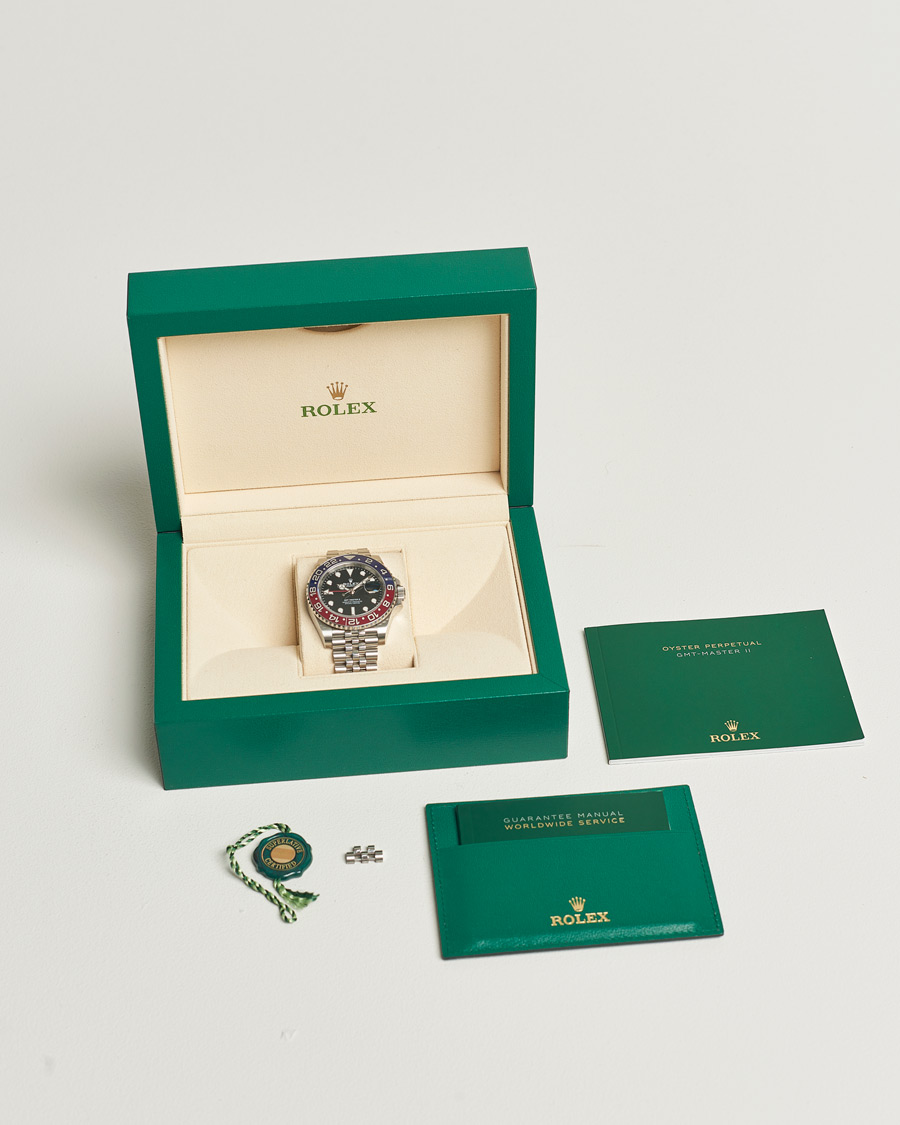 Homme | Rolex Pre-Owned GMT-MASTER II Silver | Rolex Pre-Owned | GMT-MASTER II Silver