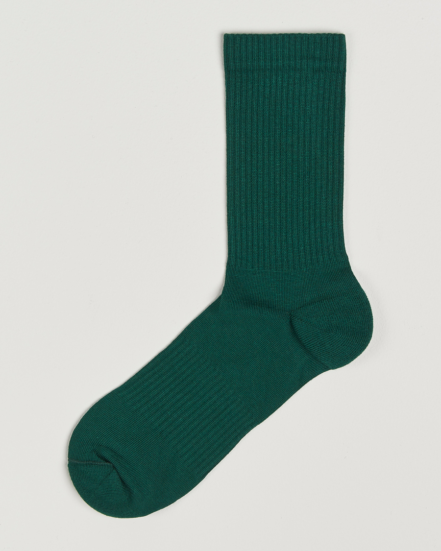 Homme | Sous-Vêtements Et Chaussettes | Sweyd | Crew Cotton Socks Green