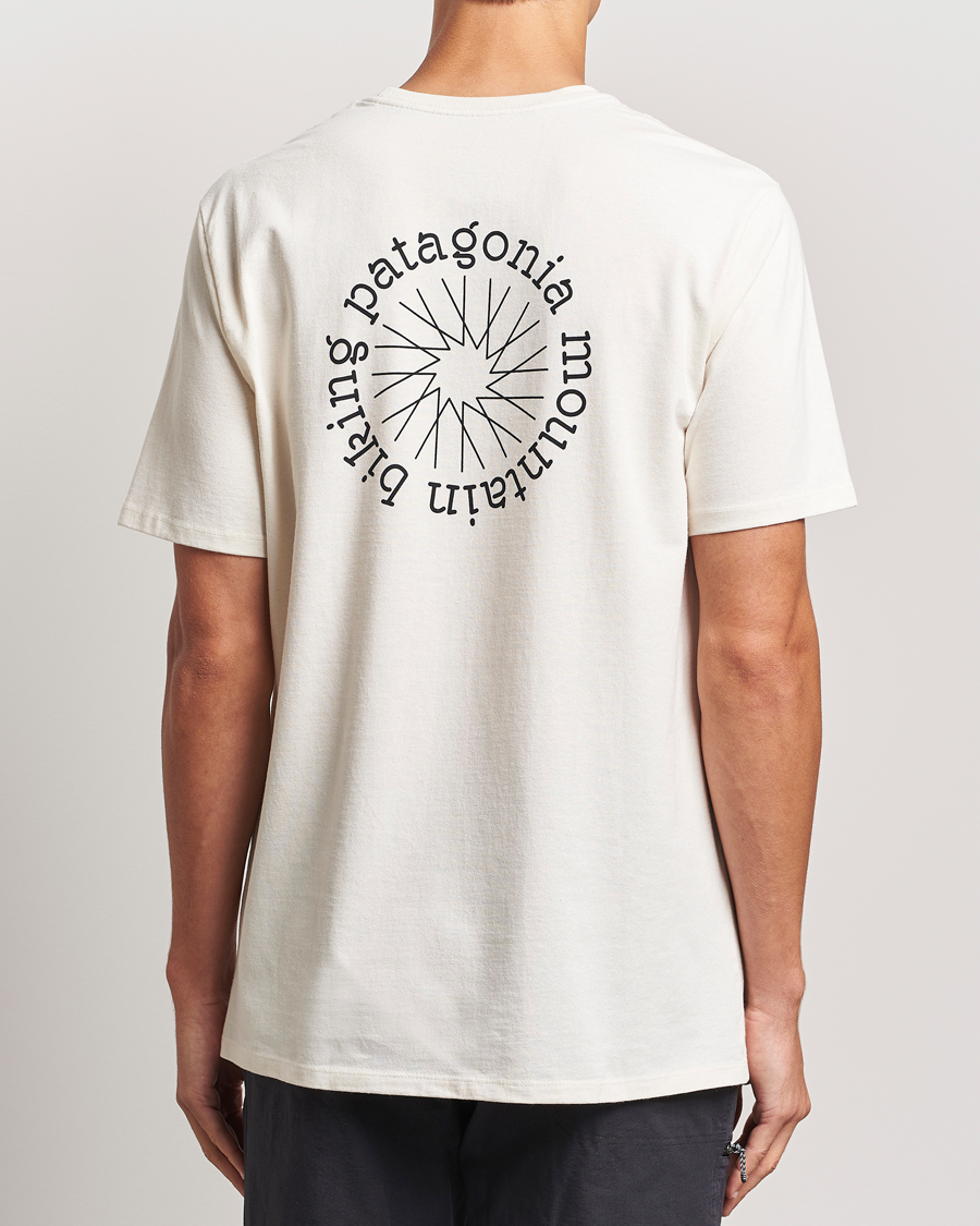 Homme | T-shirts | Patagonia | Spoke Stencil Responsibili T-Shirt Birch White