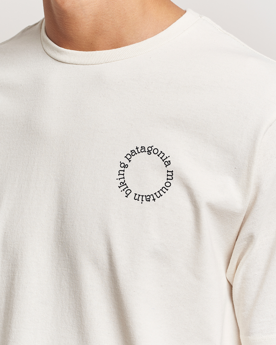 Homme | T-shirts | Patagonia | Spoke Stencil Responsibili T-Shirt Birch White