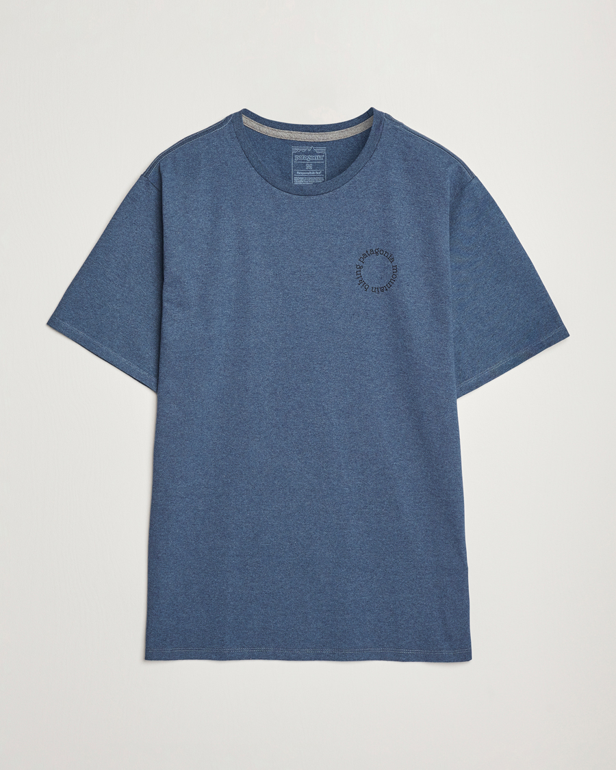 Homme | T-shirts | Patagonia | Spoke Stencil Responsibili T-Shirt Utility Blue