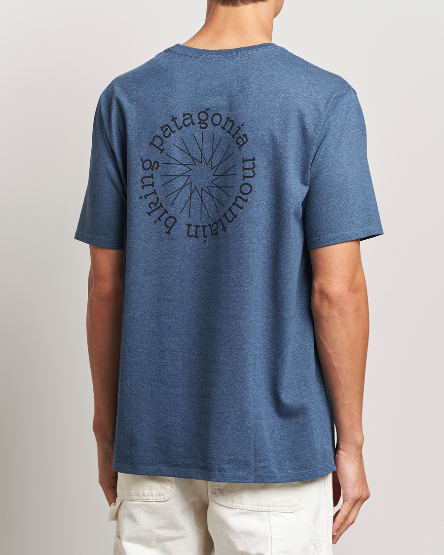 Homme | T-shirts | Patagonia | Spoke Stencil Responsibili T-Shirt Utility Blue