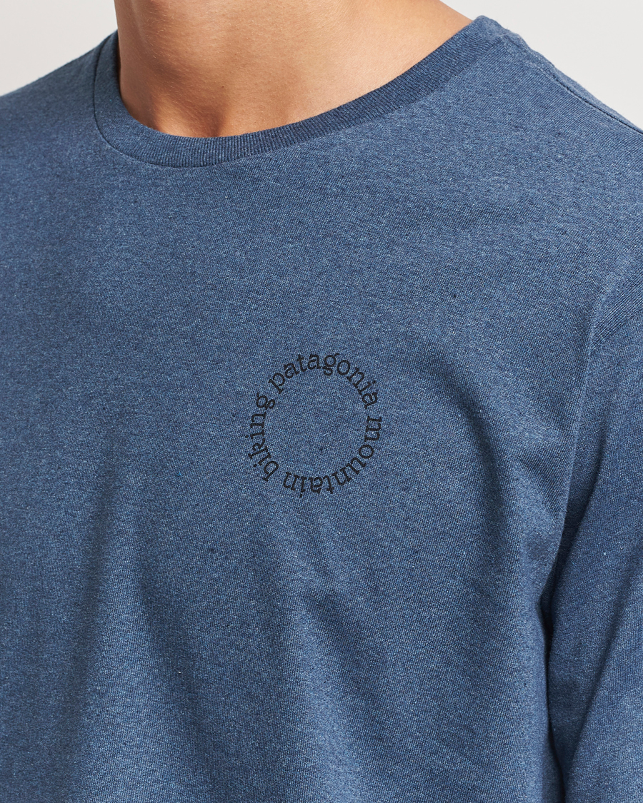 Homme | T-shirts | Patagonia | Spoke Stencil Responsibili T-Shirt Utility Blue