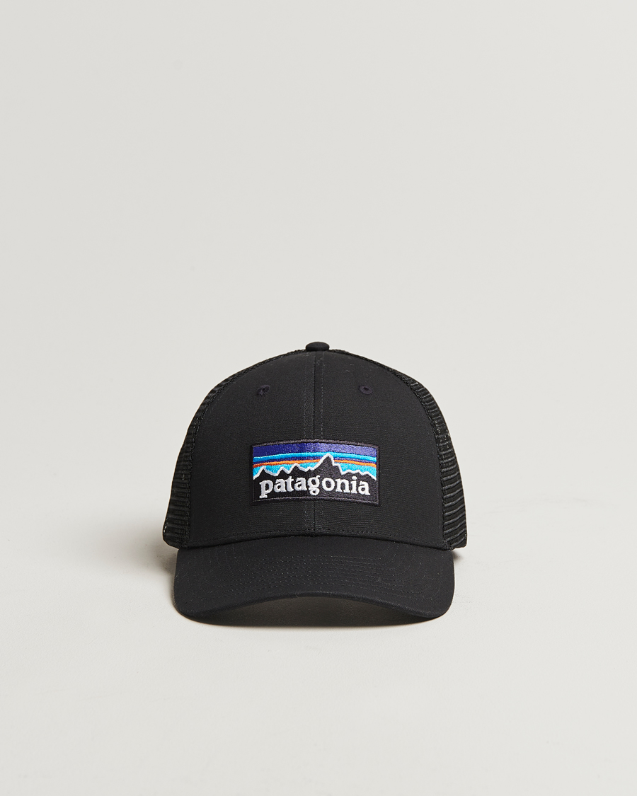 Homme | Bobs Et Casquettes | Patagonia | P-6 Logo LoPro Trucker Hat Black