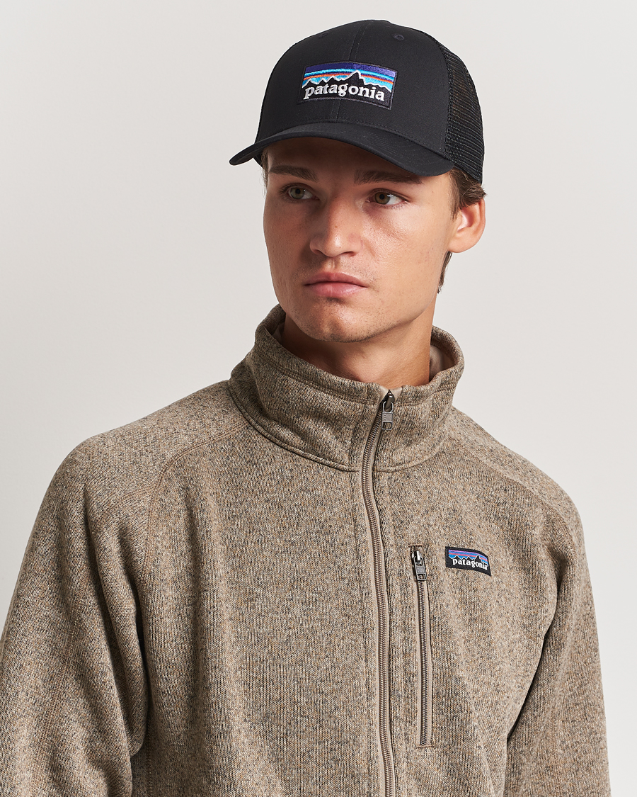 Homme | Bobs Et Casquettes | Patagonia | PatagoniaP-6 Logo LoPro Trucker HatBlack