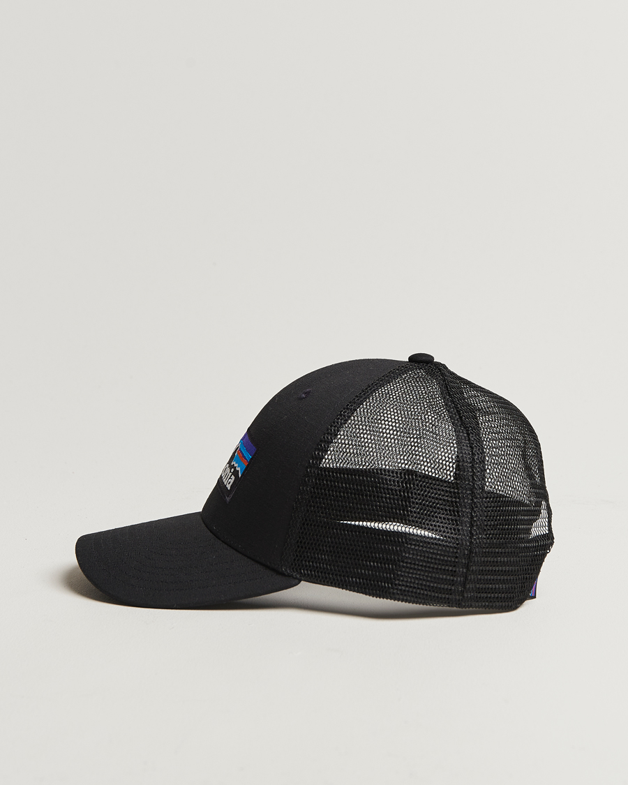 Homme | Bobs Et Casquettes | Patagonia | P-6 Logo LoPro Trucker Hat Black